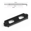 Aluminum Battery Bracket for Honda Civic 1988-2000 (Silver) - 3
