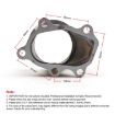 63mm Turbo Down Pipe V-band Adapter with Clamp Flange - 5