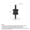 6mm Car Aluminium Alloy Fuel Petrol One Way Non Return Check Valve - 2