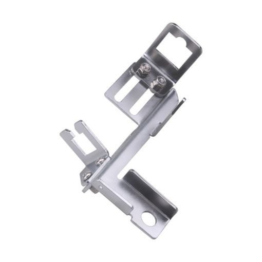 Throttle and Kickdown Cable Bracket Kit for SBC BBC Silver - 1