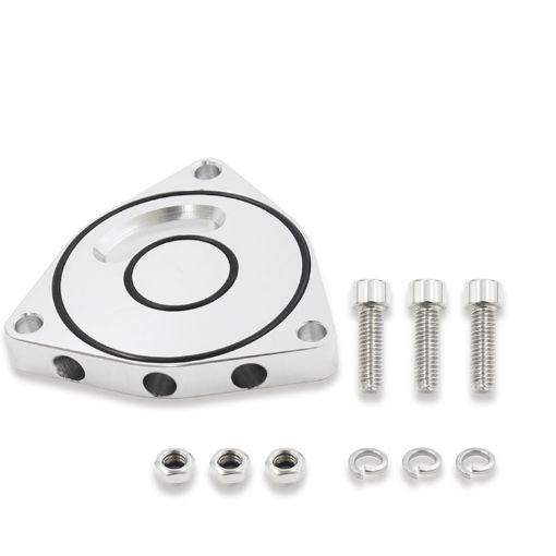 Honda Civic 2015-2021 Turbo Blow Off Valve Plate Spacer - Silver - 1