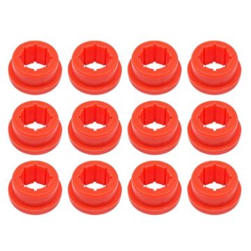 Skunk2 EG EK LCA Control Arms Front Lower Rear Bushing Kit (Red) - 1