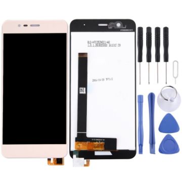 OEM LCD Screen for Asus ZenFone 3 Max/ZC520TL/X008D (Gold) - 1