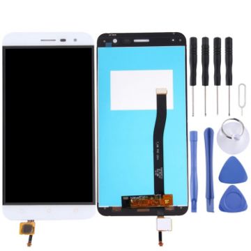 OEM LCD Screen for Asus ZenFone 3/ZE552KL with Digitizer - White - 1