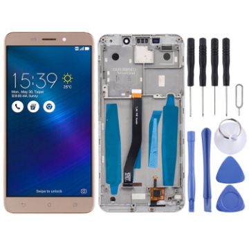 OEM LCD Screen for Asus ZenFone 3 Laser ZC551KL Z01BD Gold Frame - 1