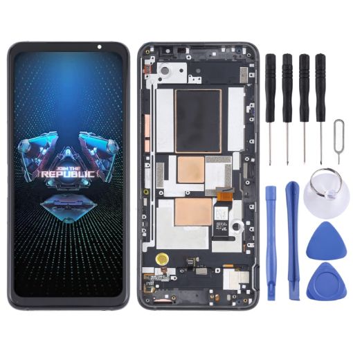 Asus ROG Phone 5 ZS673KS OLED LCD Screen Digitizer Assembly (Black) - 1