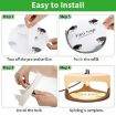 2pcs SK111 Pet Household Flea Lamp - Flea Sticky Trapper (US Plug) - 7