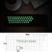 Luminous Keyboard Stickers English Arabic - Set of 3 - For Notebook/Desktop - 6
