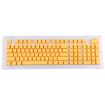 Yellow ABS Translucent Keycaps for Mechanical Keyboard - 1