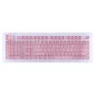 ABS Translucent Keycaps, OEM Mechanical Keyboard, Pink - 3