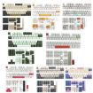 Plastic 128 Keys Sublimation Mechanical Keyboard PBT Keycaps - 2