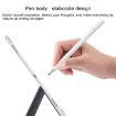 Passive Capacitive Pen Touch Screen Stylus Pen - White - 4