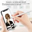 Passive Capacitive Pen Touch Screen Stylus Pen - White - 9