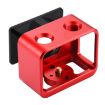 PULUZ Sony RX0 Aluminum Cage + UV Filter + Lens Sunshade (Red) - 3