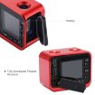 PULUZ Sony RX0 Aluminum Cage + UV Filter + Lens Sunshade (Red) - 7