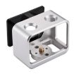 PULUZ Sony RX0 Aluminum Cage + UV Filter + Lens Sunshade Silver - 3