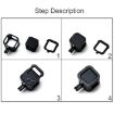 PULUZ Aluminum Protective Cage for GoPro HERO5/4/Session Silver - 8