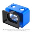 PULUZ Sony RX0 Aluminum Cage + UV Filter + Lens Sunshade (Blue) - 5