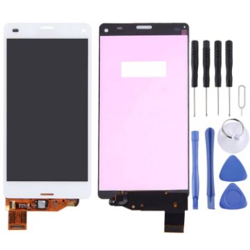Sony Xperia Z3 Compact LCD Display + Touch Panel - White - 1