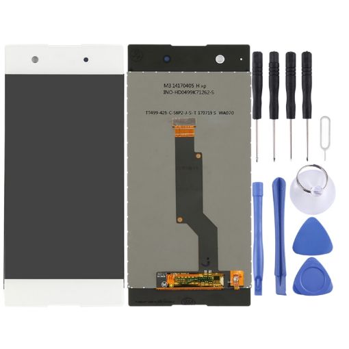 OEM LCD Screen for Sony Xperia XA1 with Digitizer Assembly - White - 1