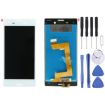 Sony Xperia M4 Aqua LCD Display + Touch Panel - White - 1