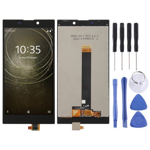 Sony Xperia L2 LCD Screen and Digitizer Full Assembly - Black - 1