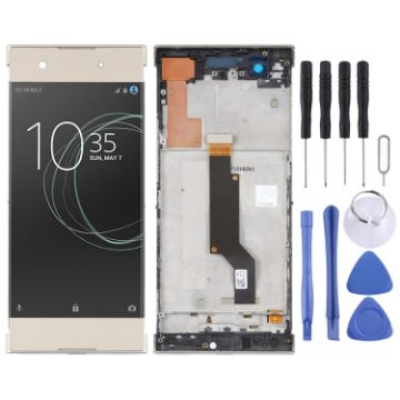LCD Screen For Sony Xperia XA1 G3116 Digitizer Assembly Gold - 1