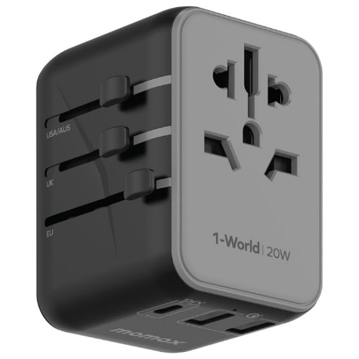 MOMAX UA11 1-World 20W PD Fast Charger Power Adapter - 1