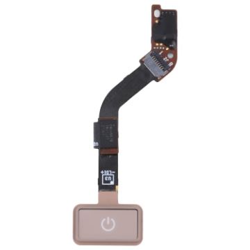 Microsoft Surface Laptop Go 1934 Power/Fingerprint Touch-ID Button Flex Cable (Gold) - 1
