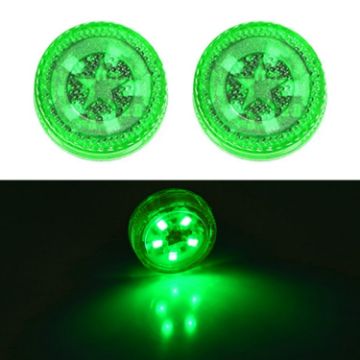 2 PCS Car Door Magnetic Warning Strobe Light Lamp - Green Light - 1