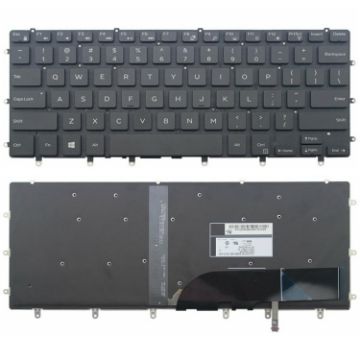 Dell 5510 M5510 15-7558 7568 XPS 15-9550 US Laptop Keyboard - 1