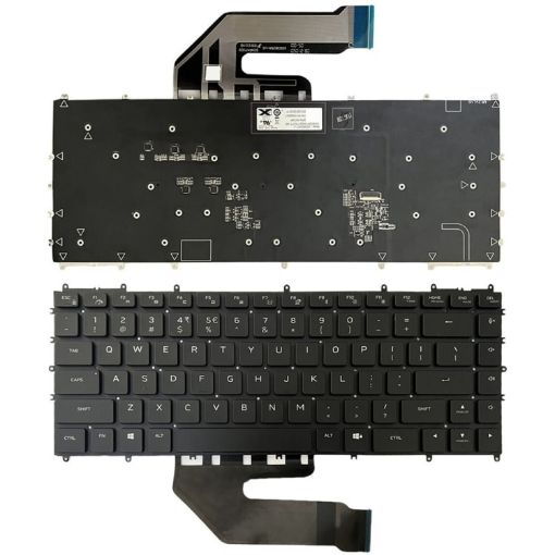 Dell Alienware x15 R2/R1 Backlight Laptop Keyboard - Black - 1