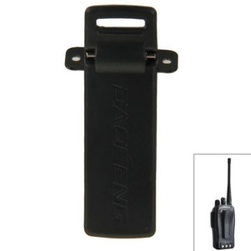 Black Belt Clip for Walkie Talkie - 1