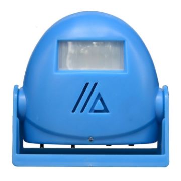 Wireless Intelligent Doorbell Infrared Motion Sensor Voice Prompter (Blue) - 1