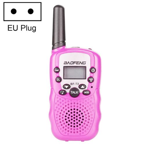 BaoFeng BF-T3 Children Walkie Talkie EU Plug - 2 PCS - 1