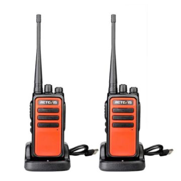 RETEVIS RT66 PMR446 Two Way Radio Handheld Walkie Talkie EU Plug - 1