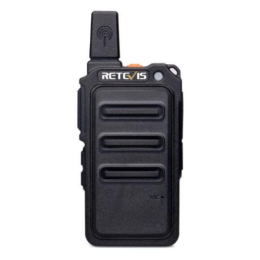 RETEVIS RT19 PMR446 Two Way Radio Handheld Walkie Talkie EU Plug Black - 1