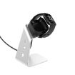 Aluminum Charger Holder for Fitbit Versa - Fast Charging (Silver) - 9