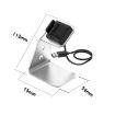 Universal Aluminum Charger Holder for Fitbit Charge 4/3/3 SE - Grey - 3