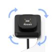 Fitbit Versa4/Sense2 Magnetic Charger Holder - 1.5m Cable (Silver) - 4