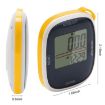 3D Multifunction Digital Pedometer Step Counter - Yellow - 2