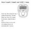 LED Electronic Counter with Sound Reminder - Random Color Delivery - 4