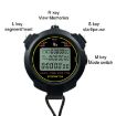 YS Stopwatch Timer Training Fitness Competition Stopwatch, YS-730 Black - 3