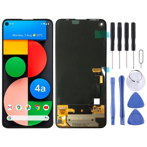 OLED LCD Screen for Google Pixel 4a 5G GD1YQ G025I with Digitizer - 1