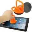 Super Suction Tablet PC/Notebook Screen Sucker Tool for iPad - Orange - 7