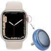 Apple Watch Series 7 Crown Nut Replacement - Blue - 5