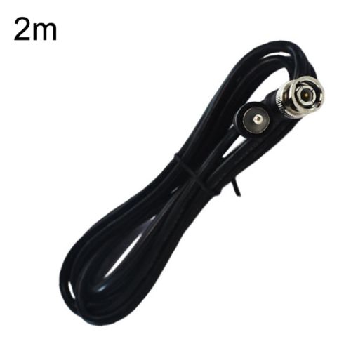 BNC Male to RCA Male Cable 2m - HD Video Coaxial Cable - 1