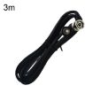 BNC Male to RCA Male Cable 3m - HD Video Coaxial Cable - 1