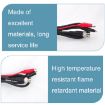 2pcs BNC To 2 x Crocodile Clips Coaxial Cable Video Cable - 4