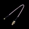 RG316 SMA Female to MMCX Right Angle Male Braid Cable 15cm - 4